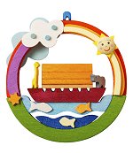 Noah's Ark - Round<br>Graupner Ornament